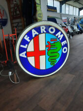 1991 Alfa Romeo official dealer double side illuminated Large sign picture