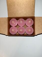 Partylite Votive Candles 6 Pack Raspberry Rapture/Light Pink picture