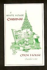 1989 White House Staff Invitation to Christmas Open House picture