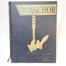 1950's Anchor Yearbook Naval Training Center San Diego, Company 73 Hardcover picture