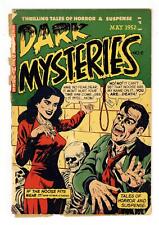 Dark Mysteries #6 PR 0.5 1952 picture