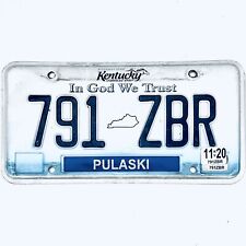2020 United States Kentucky Pulaski County Passenger License Plate 791 ZBR picture