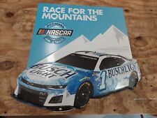 Busch Light Beer NASCAR Ross Chastain #1 Metal Tin Tacker Bar Pub Sign New 2024 picture
