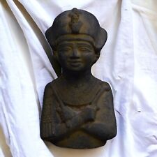 Goddess Amun Ra Statue Unique Pharaonic of Ancient Antiquity Rare Egyptian BC picture