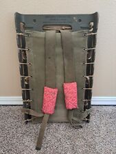 Antique Red Lion Cabinet Co WWII Military Pack Board Frame/Board 1944 Radio Pack picture