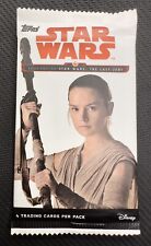 2017 Topps Star Wars The Last Jedi  Disney Sealed Booster Pack 4 Cards picture
