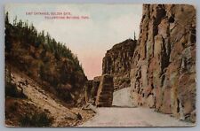 East Entrance Golden Gate Yellowstone National Park Postcard picture