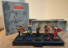 The Classic Marvel Figurine Collection Eaglemoss Lot of 10 with Stand & Binder picture