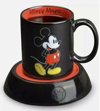 Disney Classic Mickey Mouse Coffee Mug with Electric Warmer 10oz Ceramic Cup picture