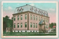 Dolgeville New York~Dolgeville High School~Hello Harry~From Ruth~c1920 Postcard picture