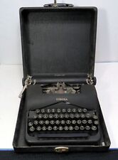 Vintage 1940's L.C. Smith Corona Standard Floating Shift Typewriter W/ Case NICE picture