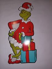 Dr Seuss The Grinch White Corrugated Cardboard Cut Out 2' Tall Decoration picture