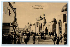 1933 The Midway Playground of the Fair, A Century of Progress IL Postcard picture