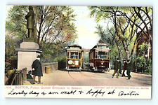 Public Garden Entrance to Subway Boston Massachusetts c1905 Antique Postcard E2 picture