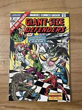 Giant Size Defenders 3 1st Korvac 1975 Nice Copy picture