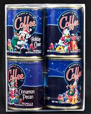 DISNEY Mickey's REALLY SWELL HOLIDAY CHEER Coffee 4 PACK Retired picture