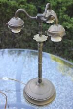 Rare Antique B&H Bradley & Hubbard Brass Parlor Banquet Oil Lamp 20