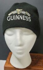 Guinness Licensed beanie Official Black Embroidered Gold Harp Logo Irish Genuine picture