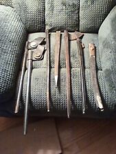 7 civil war/ indian war scabbards selling as a lot picture
