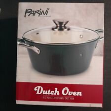 Parini Cookware Dutch Oven 5 Qt Porcelain Enamel Cast Iron picture