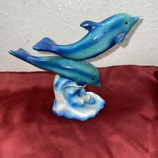 Vintage 2 Dolphins Riding A Wave picture