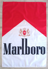 Marlboro Flag Poster 80 X 120cm Tobacco Logo Cigarette Bar Man Cave Garage Shed picture