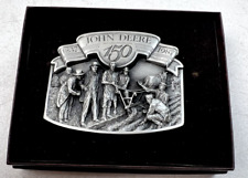 1987 John Deere 150th Anniversary Limited Edition Belt Buckle - #15948 picture
