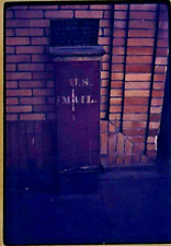 Rare U.S. Mail Post Office Drop Box @ Atlanta GA Union Station  c.1971 35mm picture