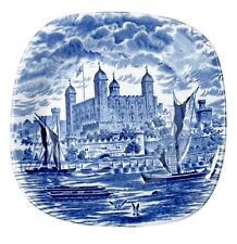 Royal Homes of Britain Enoch Wedgwood Castle Tower Trinket Dish 5” x 5” picture