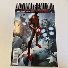 Ultimate Fallout # 4  KEY  1st App of Miles Morales Spider-Man Marvel 2011 VF+ picture