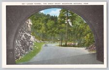 Postcard Lower Tunnel, Great Smoky Mountains National Park TN picture