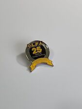 OLFA 25 Years of Rotary Cutting Lapel Pin Anniversary 1979 2004 Saw Blades picture