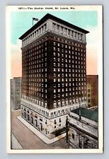 St Louis MO-Missouri, The Statler Hotel, Advertising, Vintage c1923 Postcard picture