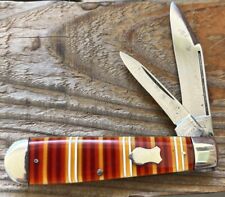 Vintage Challenge Cutlery Candy Stripe Jack Knife 1905 - 1928  Bridgeport CT USA picture