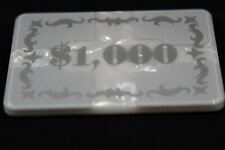 Matsui Custom Poker Plaque $1,000 New  picture