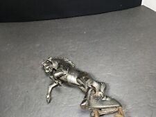 ❤️ VINTAGE RARE  HOOD Ornament   Truck Or CAR Chrome Metal Mustang DECOR picture
