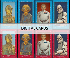 Topps Star Wars Card Trader 2023 Topps 206 RED BLUE Week 3  C-3PO MAZ CLONE picture