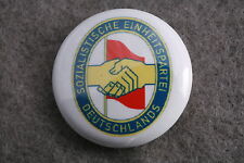 East Germany German Socialist Unity Party SED Communist Pin Badge Button New 1