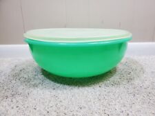 Tupperware 274-9 Large 26 Cup Fix N Mix Bowl & Lid Jadite Green picture