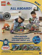 2005 Thomas & Friends Lego’s Original Magazine 1-Page Print Ad Thomas The Train picture