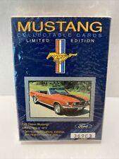 1992 Mustang Collectible Cards Limited Edition 25 Classic Mustangs Cards Sealed picture