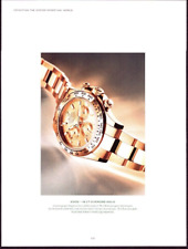 2022 Print Ad Men's Watches Rolex Oyster Perpetual Cosmograph 2005 picture