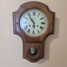 Vintage Centurion 35-Day Wall Clock Chimes W/Key Working picture