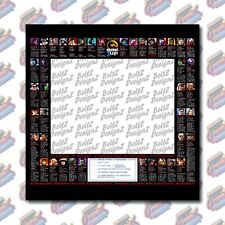Arcade1up Mortal Kombat Midway Legacy Move Combo Bezel Art Graphic Decal picture