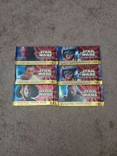 1999 Topps Star Wars Episode 1 Widevision Trading Cards (6 Sealed Packs Vintage picture