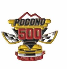 1997 Pocono 500 NASCAR Raceway Long Pond Pennsylvania Race Racing Lapel Hat Pin picture
