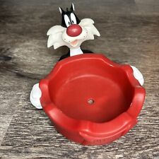 Vintage Looney Tunes Sylvester the Cat Pet Bowl Holder Applause Warner Bros picture