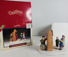 Lemax Christmas Village Punch and Judy Puppet Show Porcelain Figurine 1996 picture