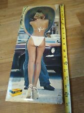 Vtg 1970's Kodak Film Store Display Ad Girl Wearing Bikini Telephone Booth picture