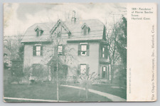 Hartford Connecticut Residence Of Harriet Beecher Stowe Divided Back Postcard picture